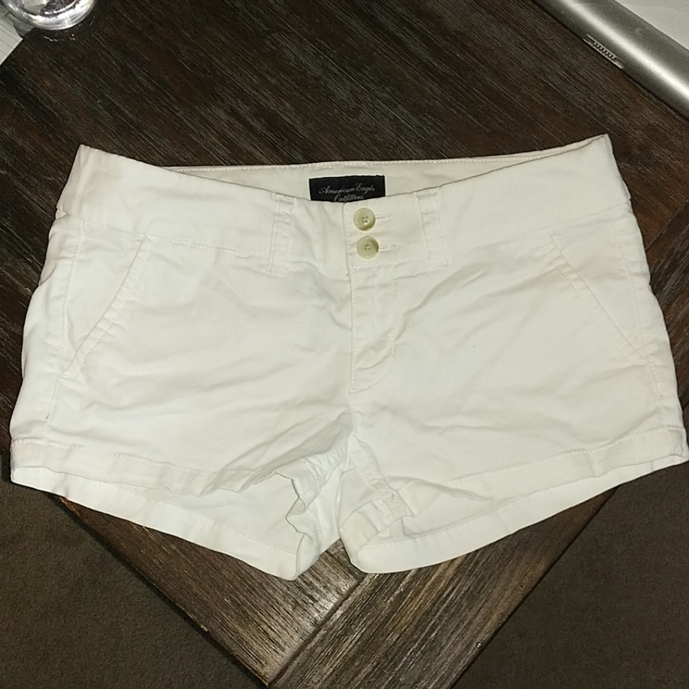 White Shorts